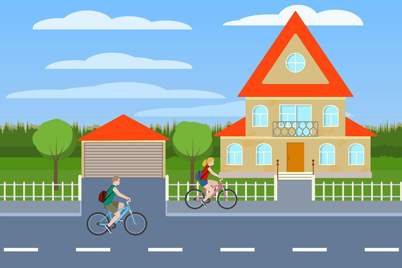 bicycle, bike ride, road, cycle, ride, bike, sport, isolated, transportation, lifestyle, activity, cartoon, digital art, cartoon, cartoon, cartoon, cartoon, cartoon